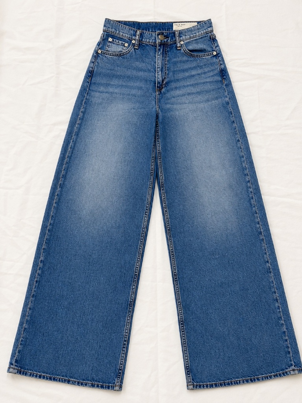 Rag & Bone Sofie High-Rise Full Length Ultra Wide 27